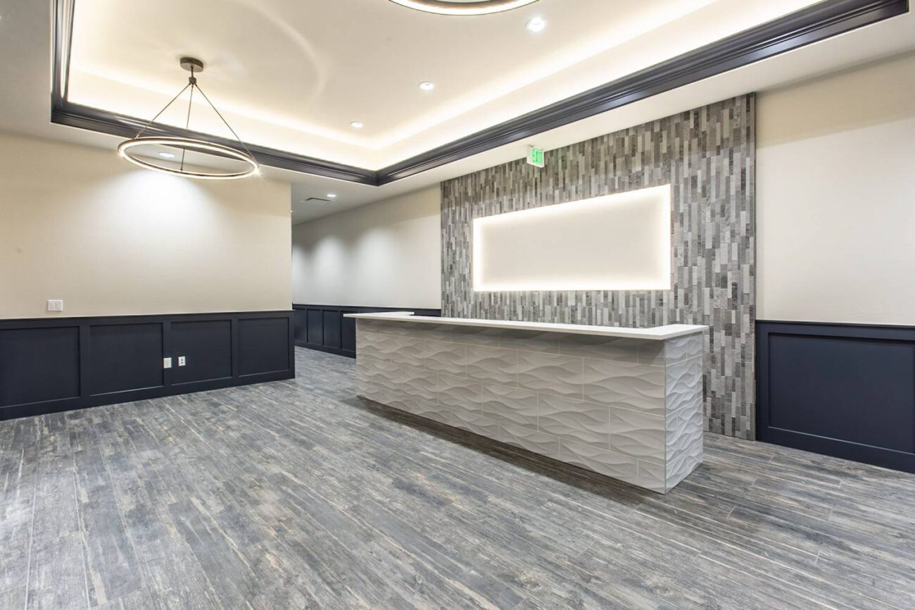 elegant office lobby